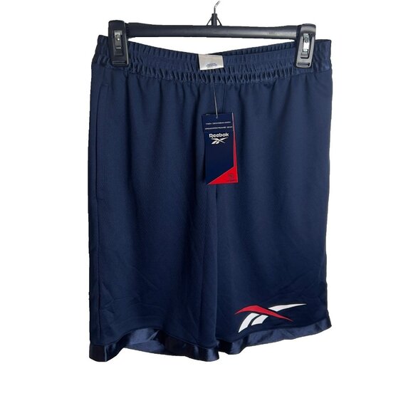 Reebok Mesh Mens Basketball Short, XL, Blue - Picture 2 of 6